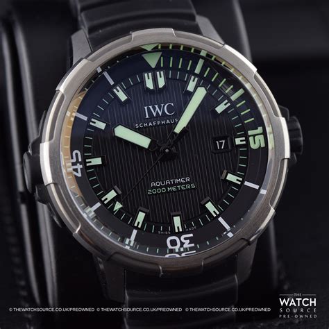 used iwc aquatimer for sale